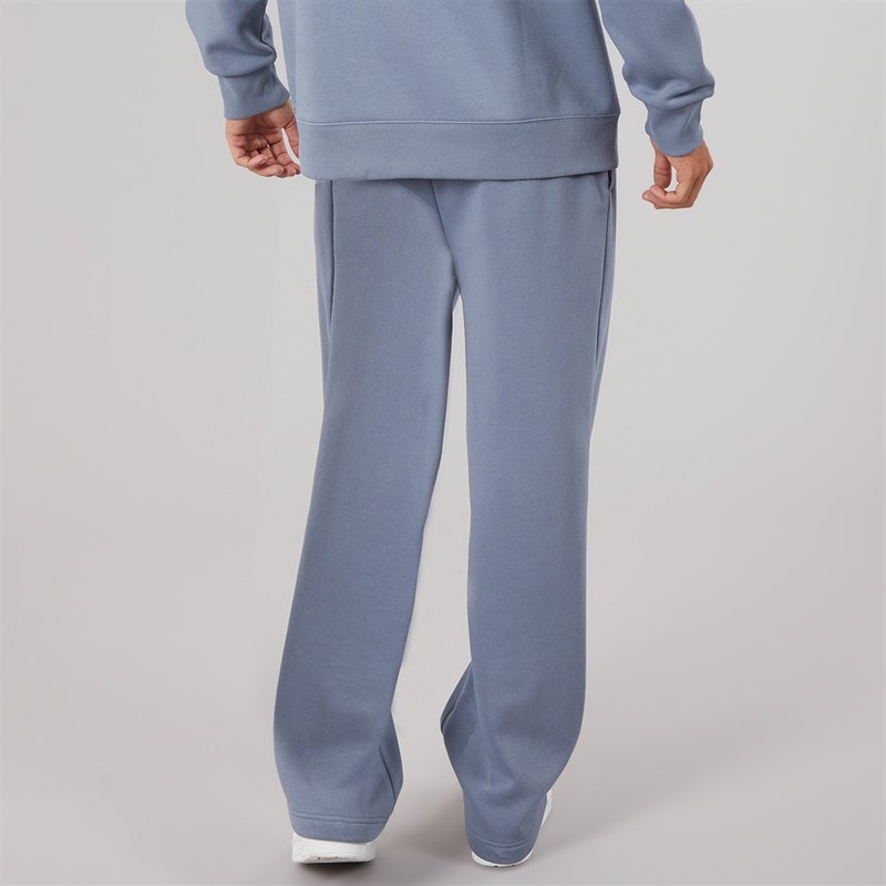 Mens Rulle Relaxed Fit Straight Leg Joggers Grey Blue - Image 2