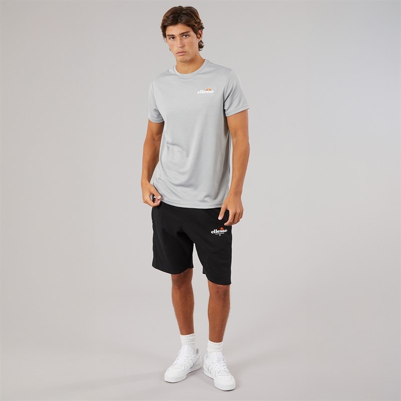 Mens Espel Relaxed Fit Shorts Black - Image 4