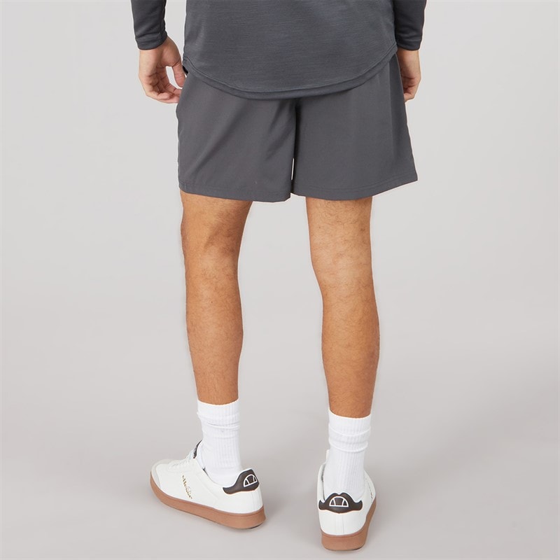 Mens Beveth 7 Inch Running Shorts Dark Grey - Image 2