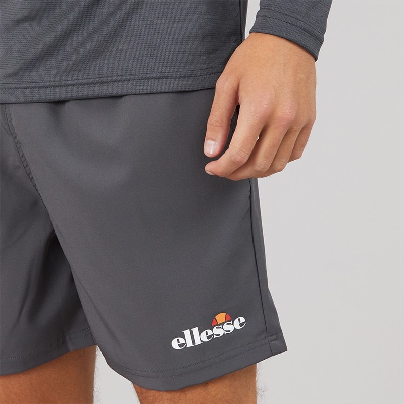 Mens Beveth 7 Inch Running Shorts Dark Grey - Image 3