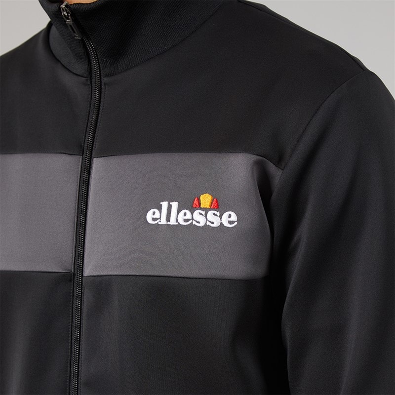 Mens Tacha Track Top Black - Image 3