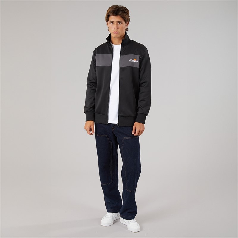 Mens Tacha Track Top Black - Image 4