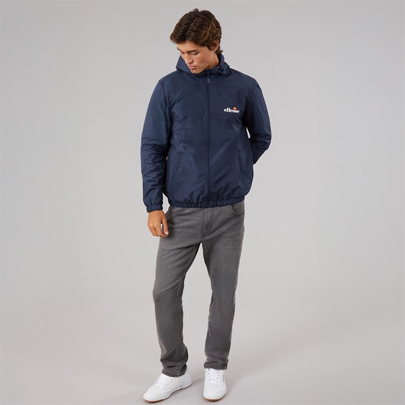 Mens Chilte Windrunner Jacket Navy - Image 4