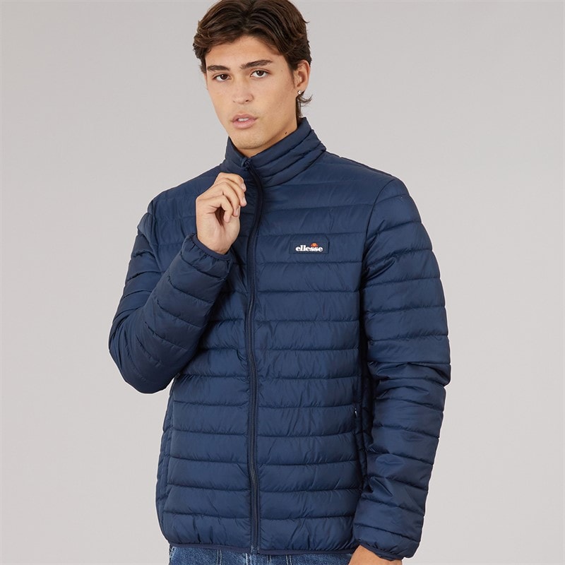 Mens Omak Padded Jacket Navy - Image 3