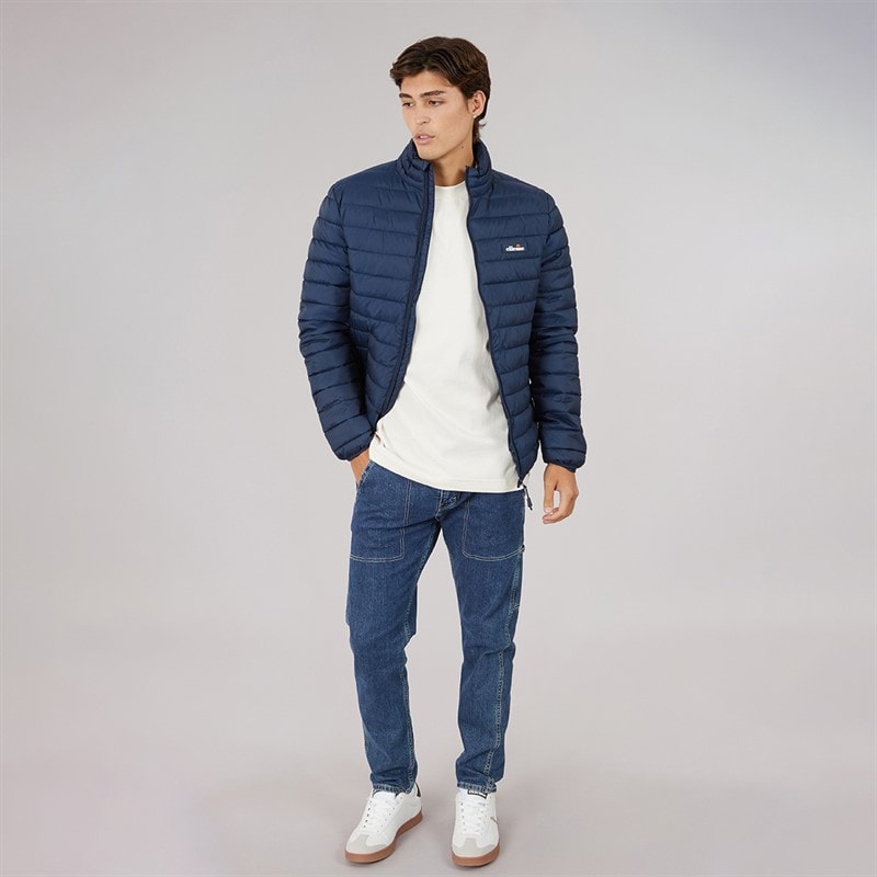 Mens Omak Padded Jacket Navy - Image 4
