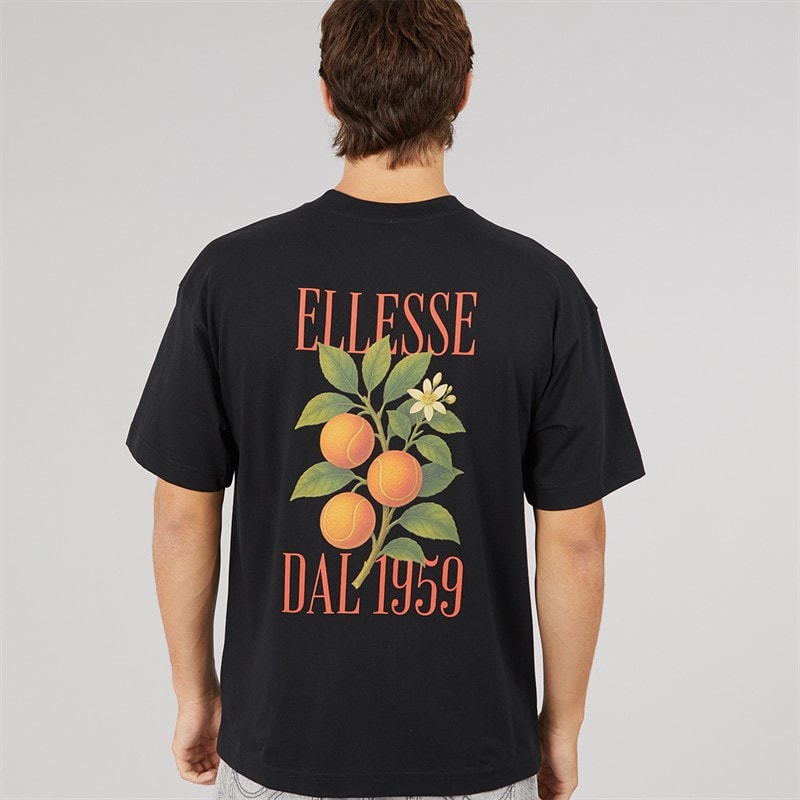 Mens 1959 Back Graphic T-Shirt Black - Image 3