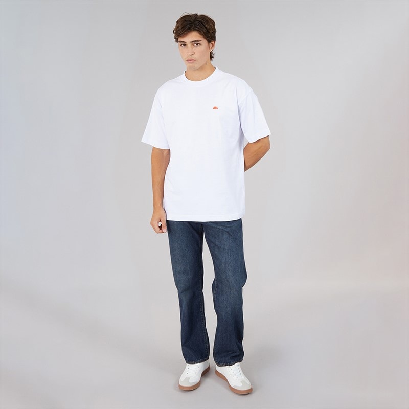 Mens 1959 Back Graphic T-Shirt White - Image 4