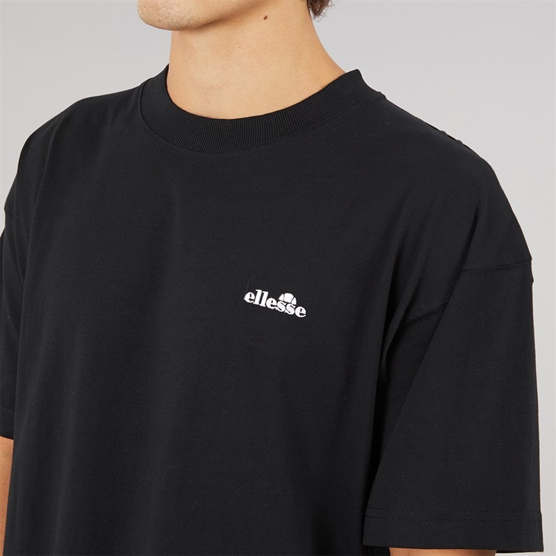Mens Suisio T-Shirt Black - Image 3