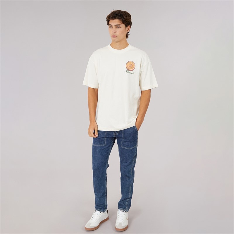 Mens The Citrus Back Graphic T-Shirt Off White - Image 4