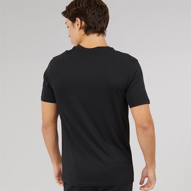 Mens Squalius T-Shirt Black - Image 2