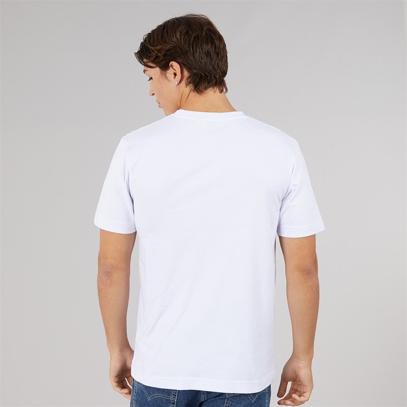 Mens Venire T-Shirt White/Blue - Image 2