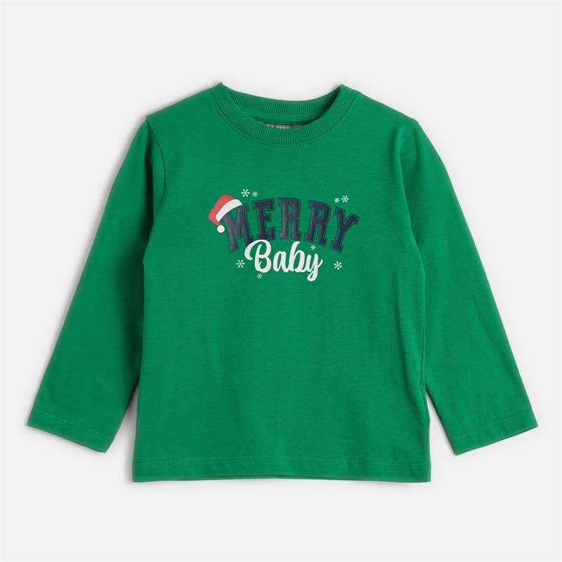 Kids Christmas Family Pyjama Set Multi - Image 2