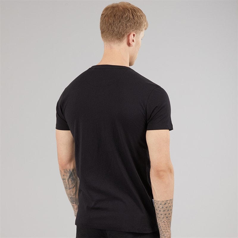Mens Target Box T-Shirt Black - Image 2