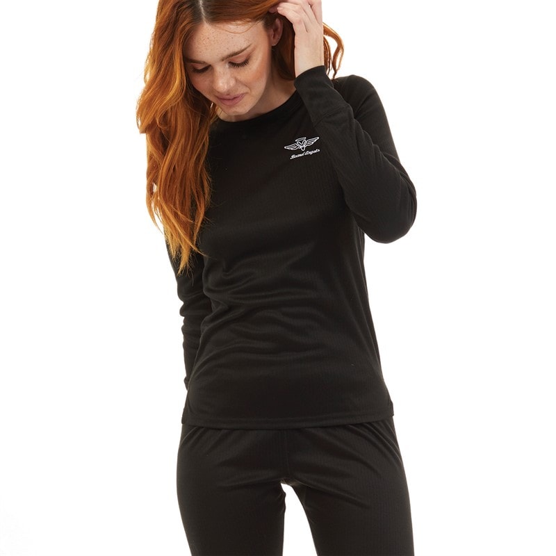 Womens Baselayer Set Black - Image 3