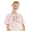 Girls Tonal Boxy T-Shirt Almond Blossom