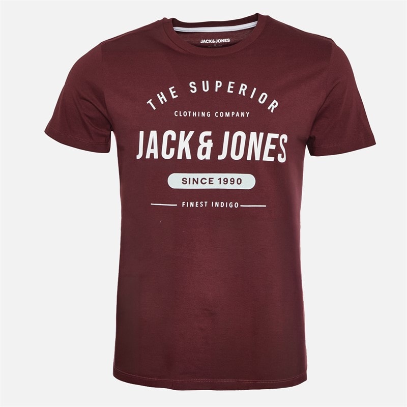 Mens Urban Crew Neck Five Pack T-Shirts Olive Night/White/Light Grey Melange/Navy Blazer - Image 2