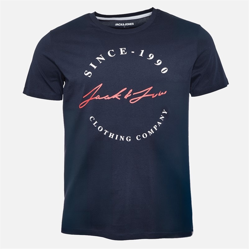 Mens Urban Crew Neck Five Pack T-Shirts Olive Night/White/Light Grey Melange/Navy Blazer - Image 3