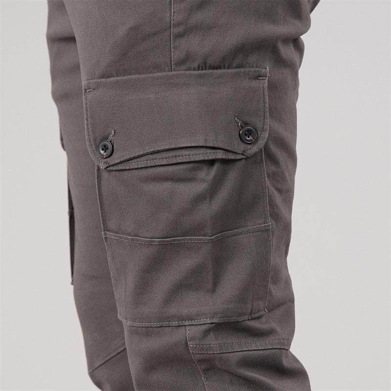 Mens Paul Warner AKM 111 Cargo Pants Asphalt - Image 3