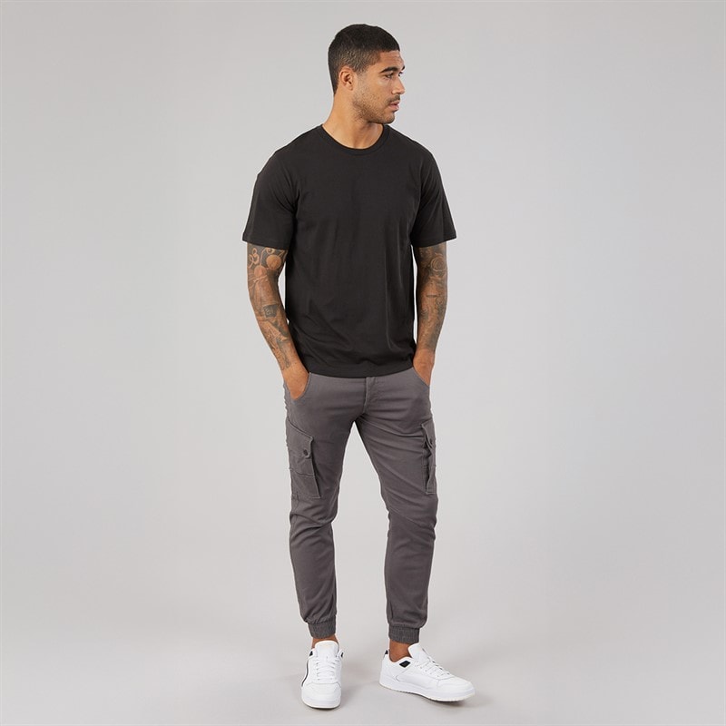 Mens Paul Warner AKM 111 Cargo Pants Asphalt - Image 4