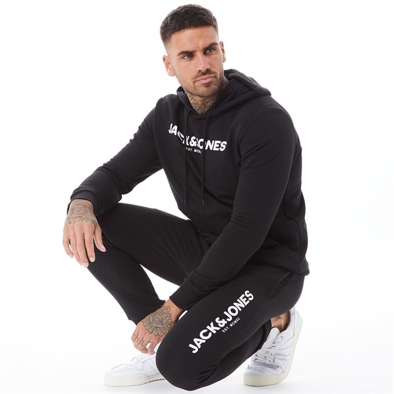 Mens Bank Tracksuit Black - Image 1
