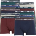Mens Solid Ten Pack Boxer Trunks Multi