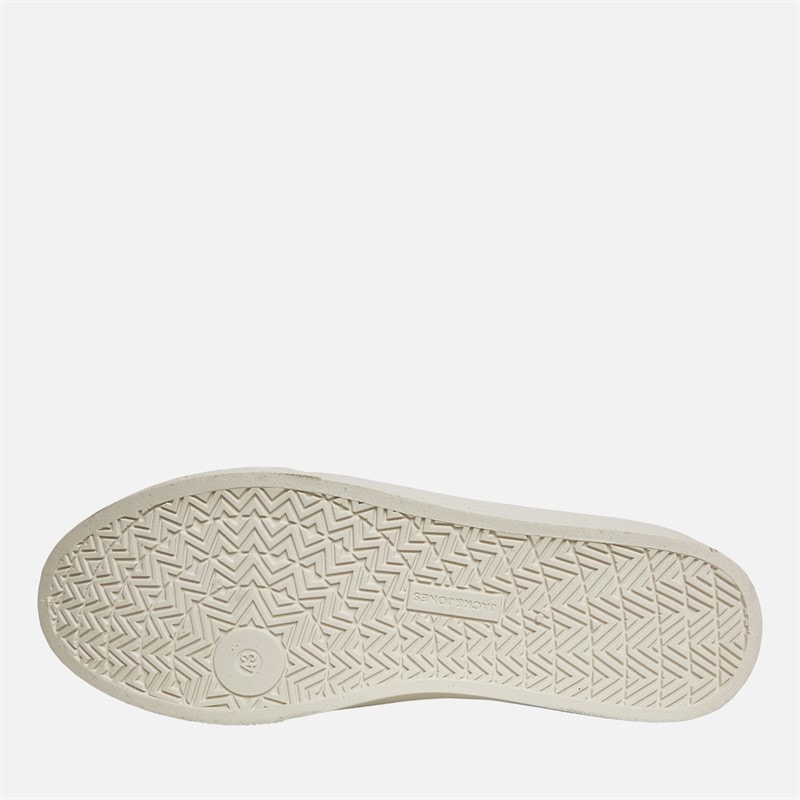 Mens Richmond Lace Up Trainers Bright White - Image 2