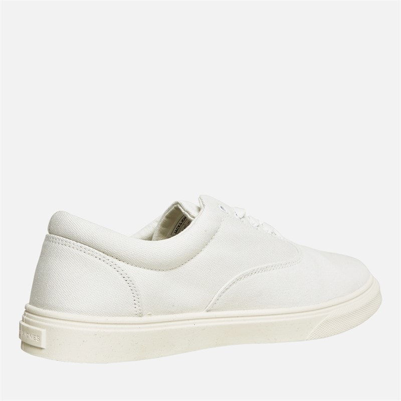 Mens Richmond Lace Up Trainers Bright White - Image 5