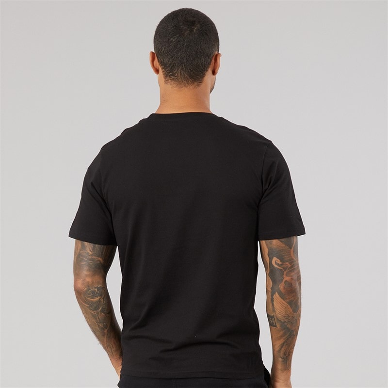Mens Relaxed T-Shirt Black - Image 2