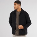 Mens Baxter Overshirt Black