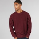 Mens Rice Knit Jumper Port