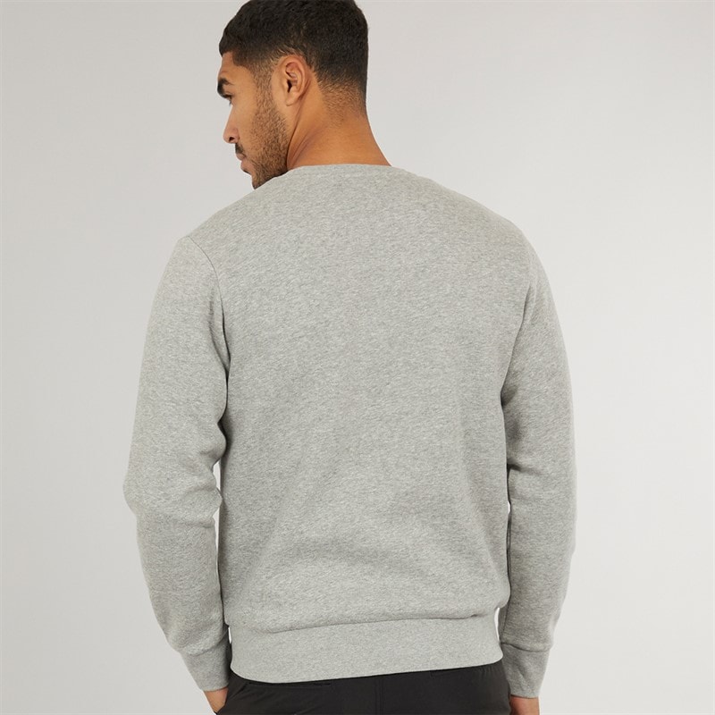 Mens Vesterbro Side Sweatshirt Light Grey Marl/Black - Image 2