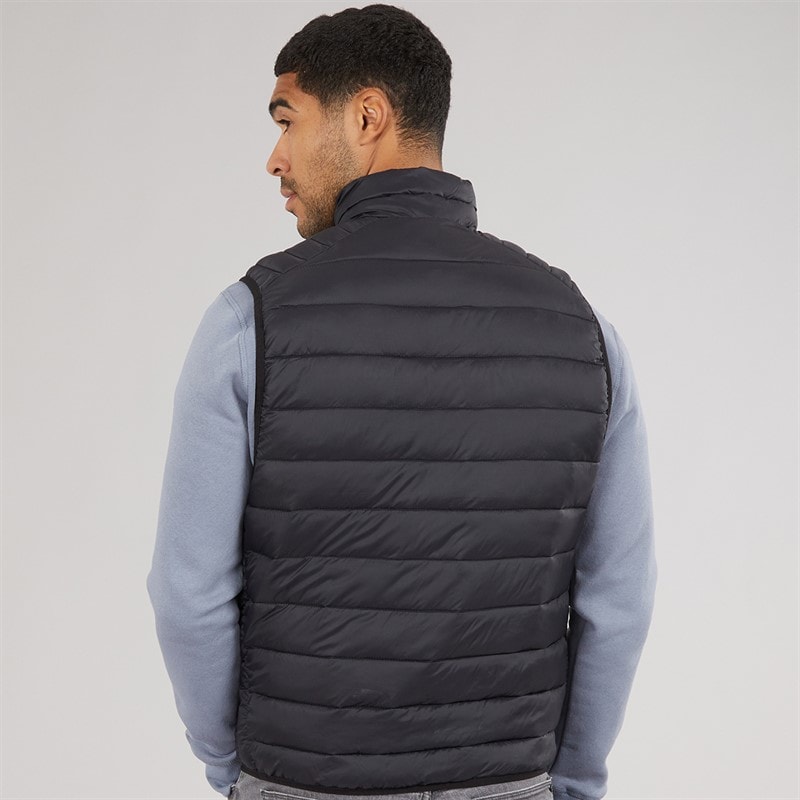 Mens Bradley Gilet Black - Image 2