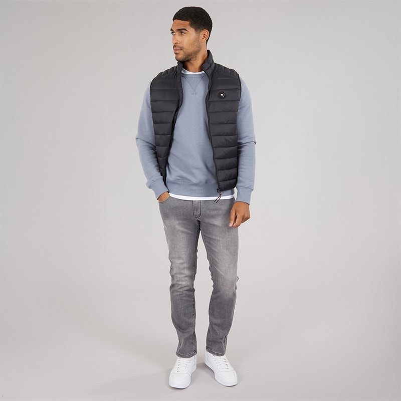 Mens Bradley Gilet Black - Image 4