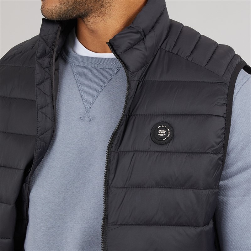 Mens Bradley Gilet Black - Image 5
