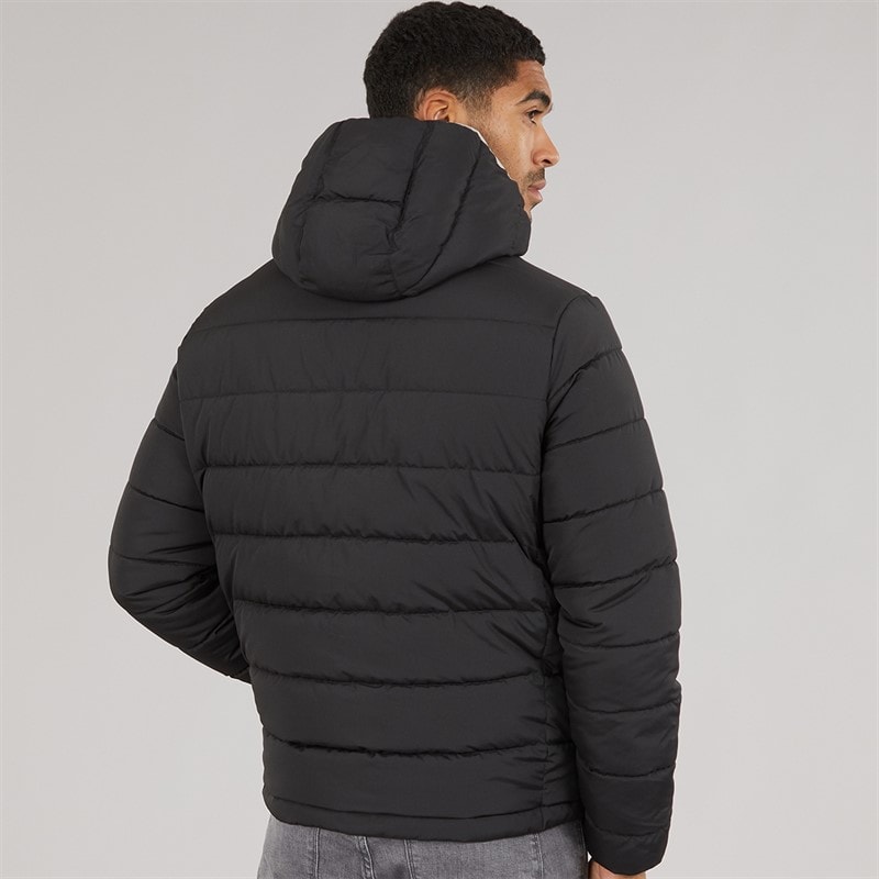 Mens Jwh Alfie Hooded Puffer Coat Black - Image 2