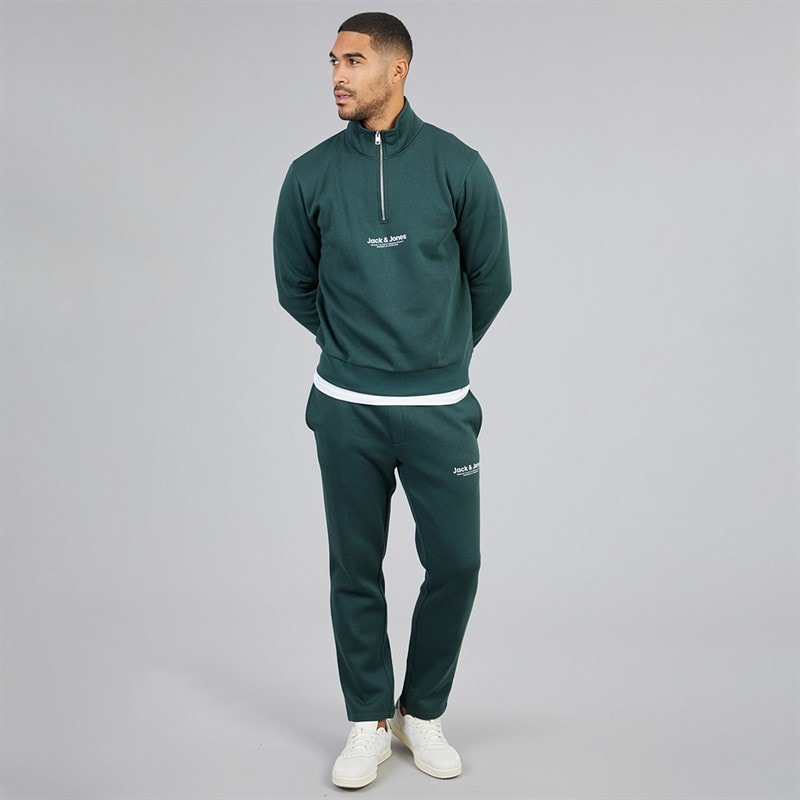 Mens Vesterbro 1/4 Zip Sweatshirt Magical Forest - Image 4