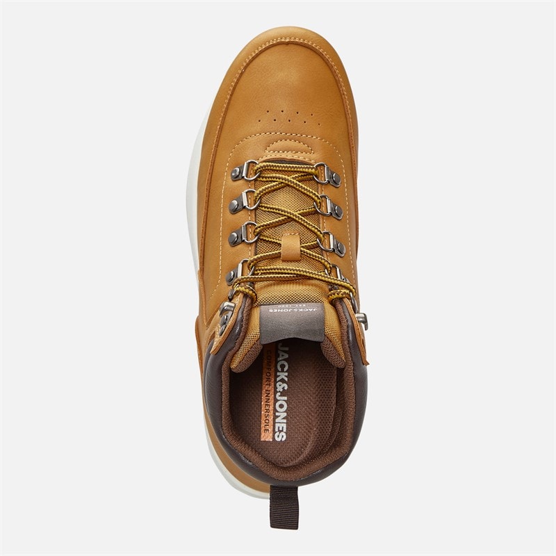 Mens Melfort PU Boots Honey - Image 4