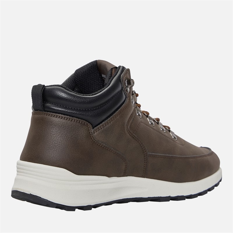 Mens Melfort PU Boots Java - Image 5