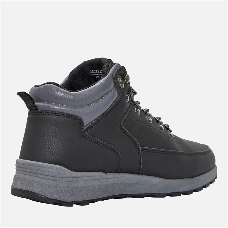 Mens Melfort PU Boots Anthracite - Image 5