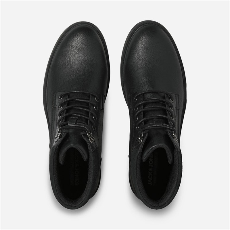 Mens Ballentin PU Boots Anthracite - Image 3