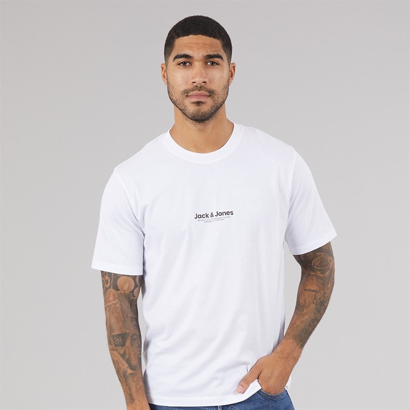 Mens Five Pack Aris T-Shirts Falcon/Magical Forest/Bright White/Black/Insignia Blue - Image 2