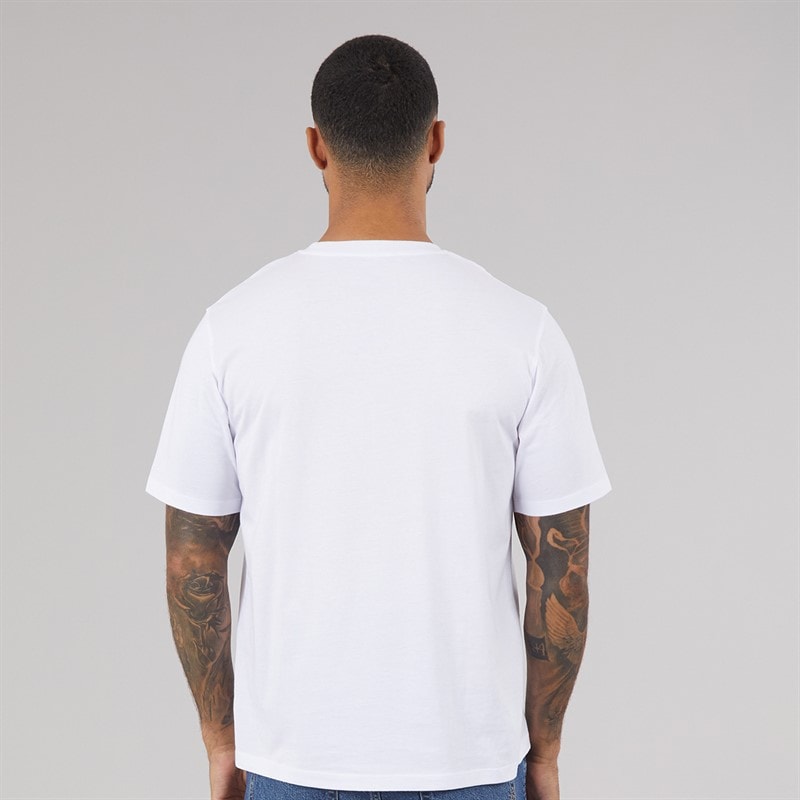 Mens Five Pack Aris T-Shirts Falcon/Magical Forest/Bright White/Black/Insignia Blue - Image 3