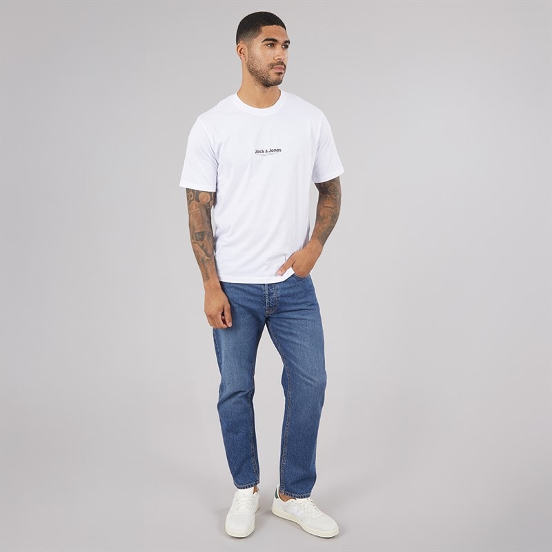 Mens Five Pack Aris T-Shirts Falcon/Magical Forest/Bright White/Black/Insignia Blue - Image 4