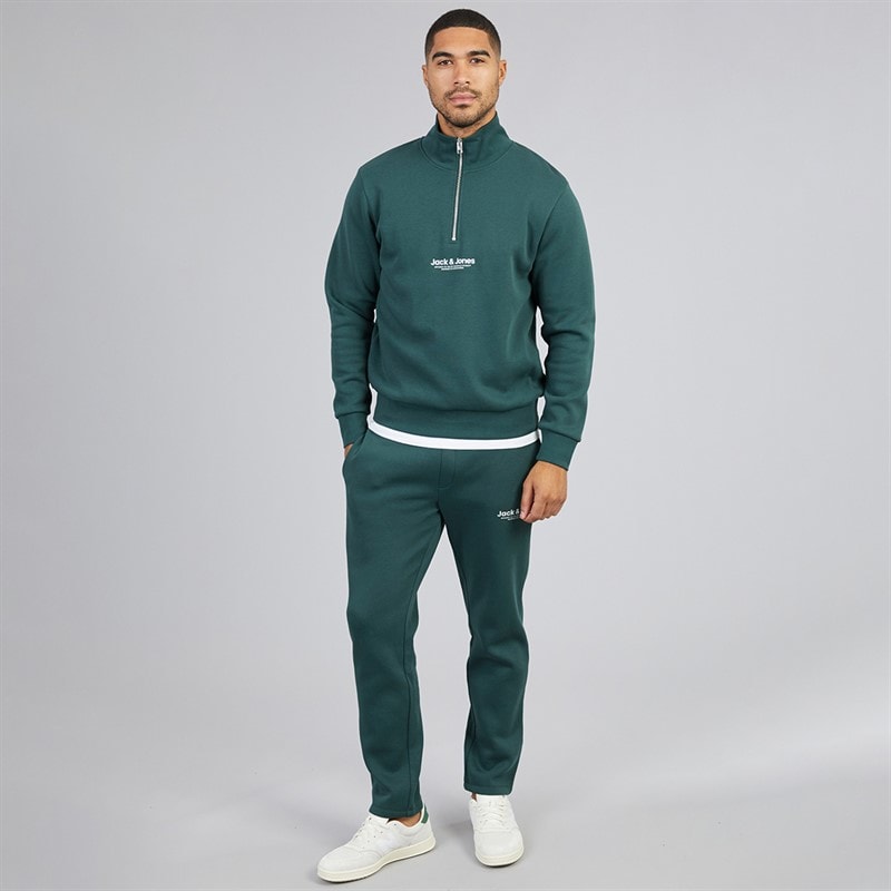 Mens 1/4 Zip Open Hem Tracksuit Magical Forest - Image 4
