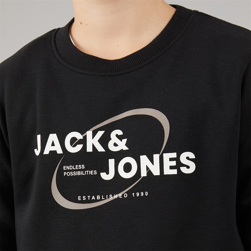 Boys Future Sweatshirt And Joggers Tracksuit Black - Image 3
