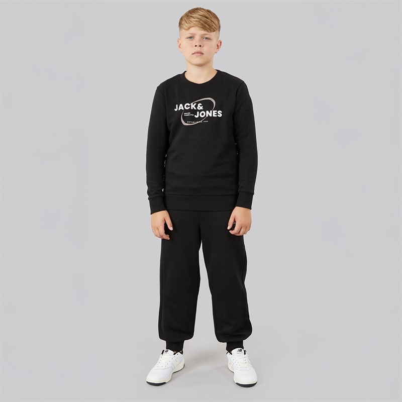 Boys Future Sweatshirt And Joggers Tracksuit Black - Image 4