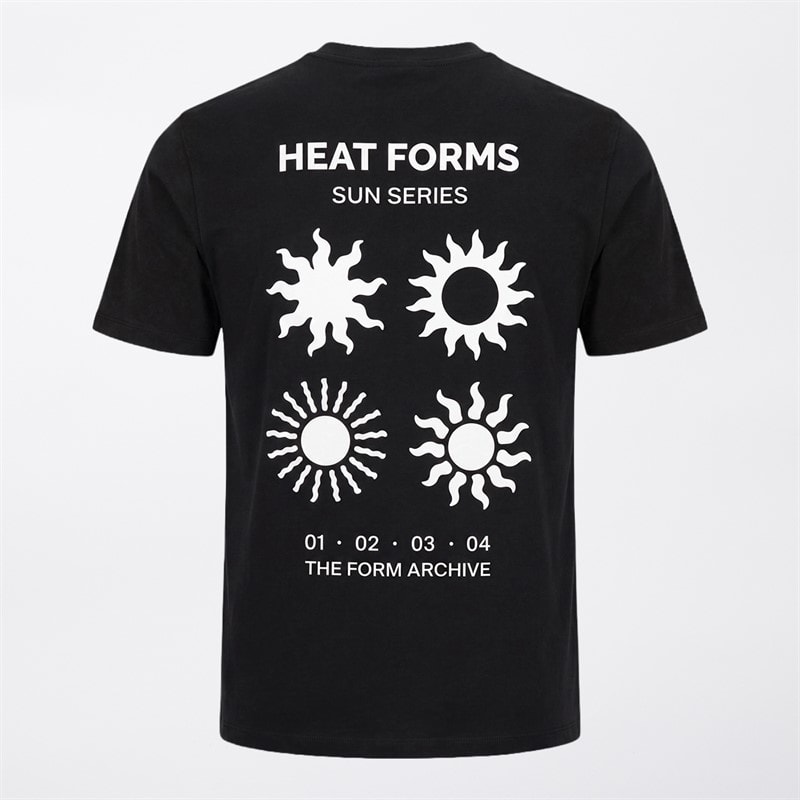JACK & JONES Mens Sota Print Three Pack T-Shirts /White/Ecru Black/White/Ecru - Image 3