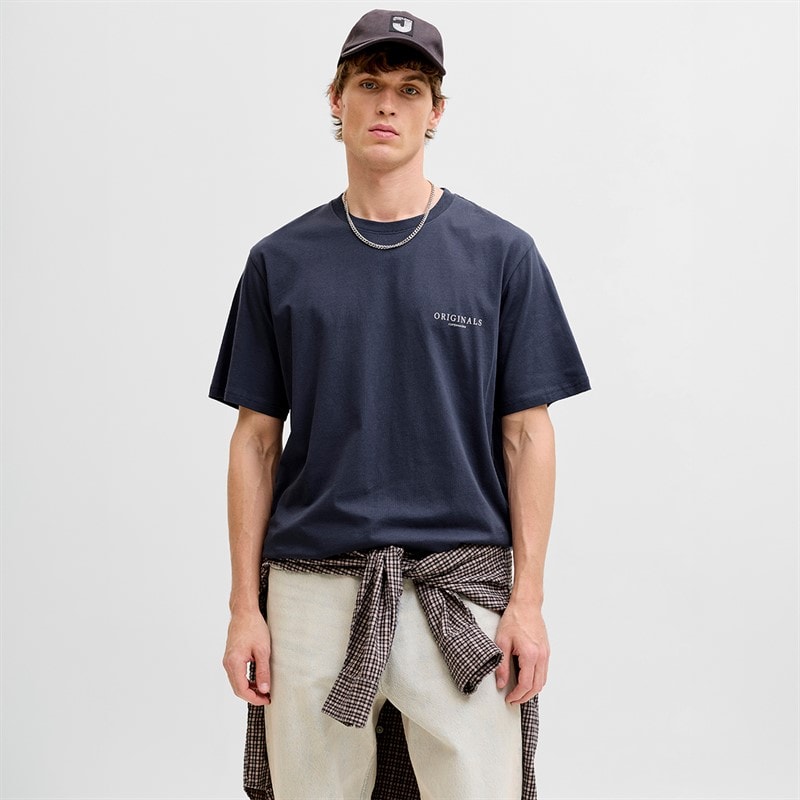 Mens Montauk AOP Back T-Shirt Odyssey Gray - Image 2