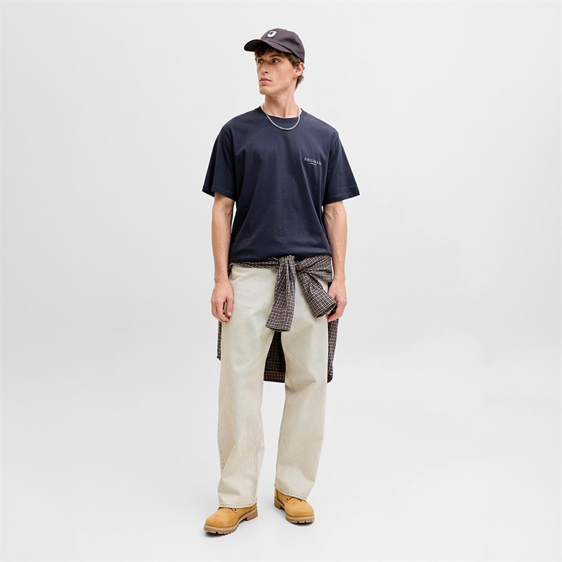 Mens Montauk AOP Back T-Shirt Odyssey Gray - Image 3