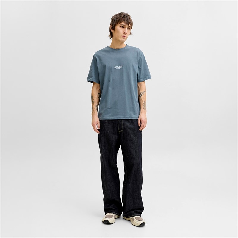 Mens Soho T-Shirt Blue Mirage - Image 2